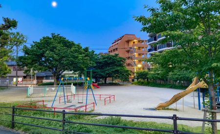 【南区大楠】「天代公園」開放的な景色を楽しめる小ぶりな公園