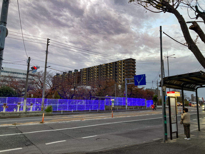 【博多区美野島】バス停「パナソニック前」近辺を散歩 バス停「パナソニック前」