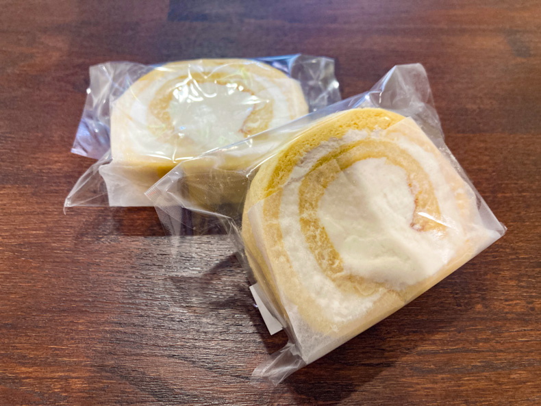 【平尾・市崎】「ラ・デュ・グーテ」街の小さなロールケーキ屋さん 純生ロール（カット）