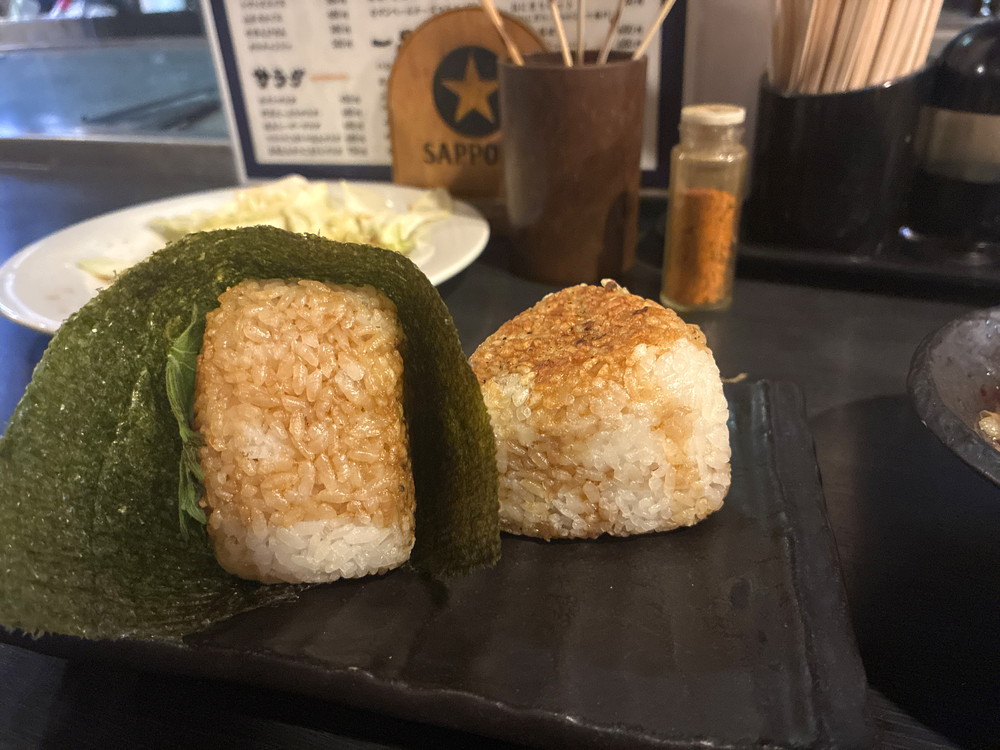 老舗焼き鳥「焼鳥 高宮（本店）」で焼き鳥食い漁って来た 焼きおにぎり